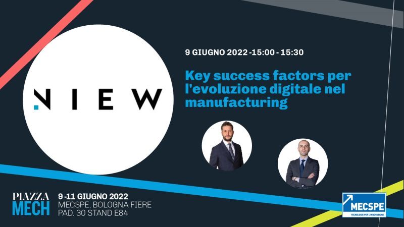 Evento NiEW a MECSPE